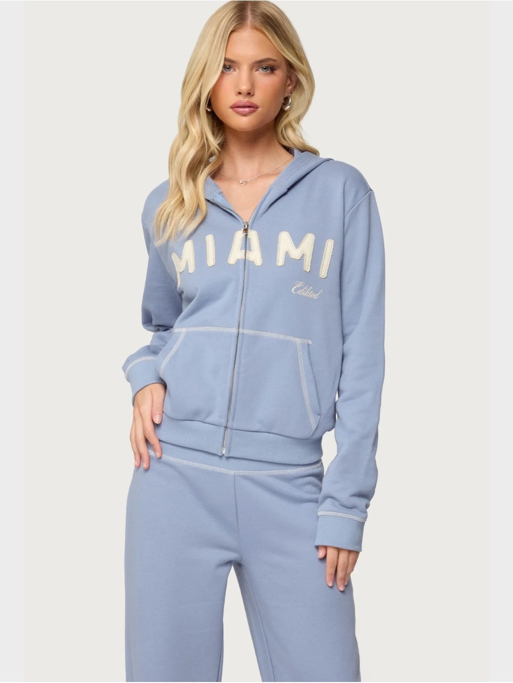 Brand new Miami Babe Zip Up Hoodie